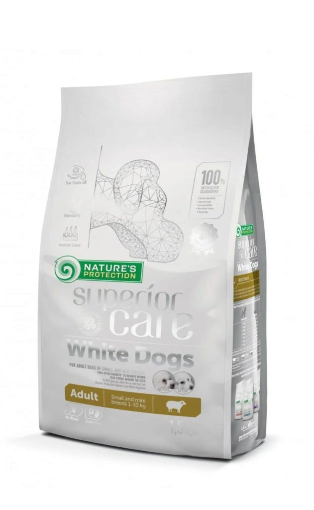 Superior Care White Dogs Small&Mini Breeds Adult cu Miel