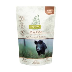 Pouch Isegrim Dog Adult - Wild Boar Monoprotein 410 Gr.