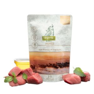 Pouch Isegrim Dog Adult Monoprotein cu Carne de Cal 410 Gr