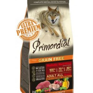 Primordial Grain-Free Holistic Dog Adult Buffalo&Mackerel 2kg