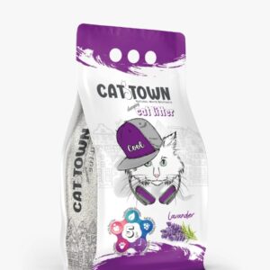 Asternut Igienic Cat Town Lavanda pentru Pisici