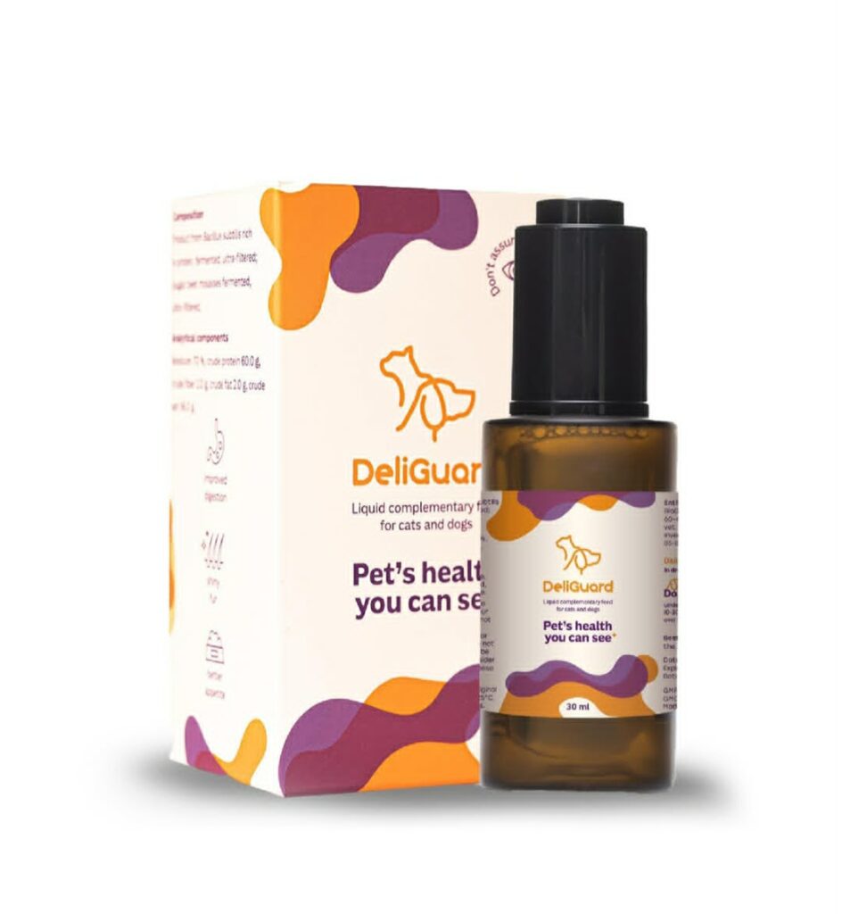 Postbiotic DeliGuard Suport Digestiv pentru Caini si Pisici