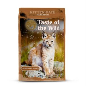 Taste of the Wild Cat Pouch Kitten cu Pui Pate 85 Gr